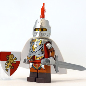 LEGO Castle Lion Paladin Knight Minifigure CMF 71047 Kingdoms 7947 D&D 10223