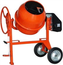 SIRL Profi Betonmischer M&ouml;rtelmischer Zementmischer PRO190TC 190L 950W Gusskranz