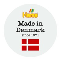 Maxi BüGelperlen 10Mm 250 StüCk Hama Perlen 8501 Bunt Bastelmaterial
