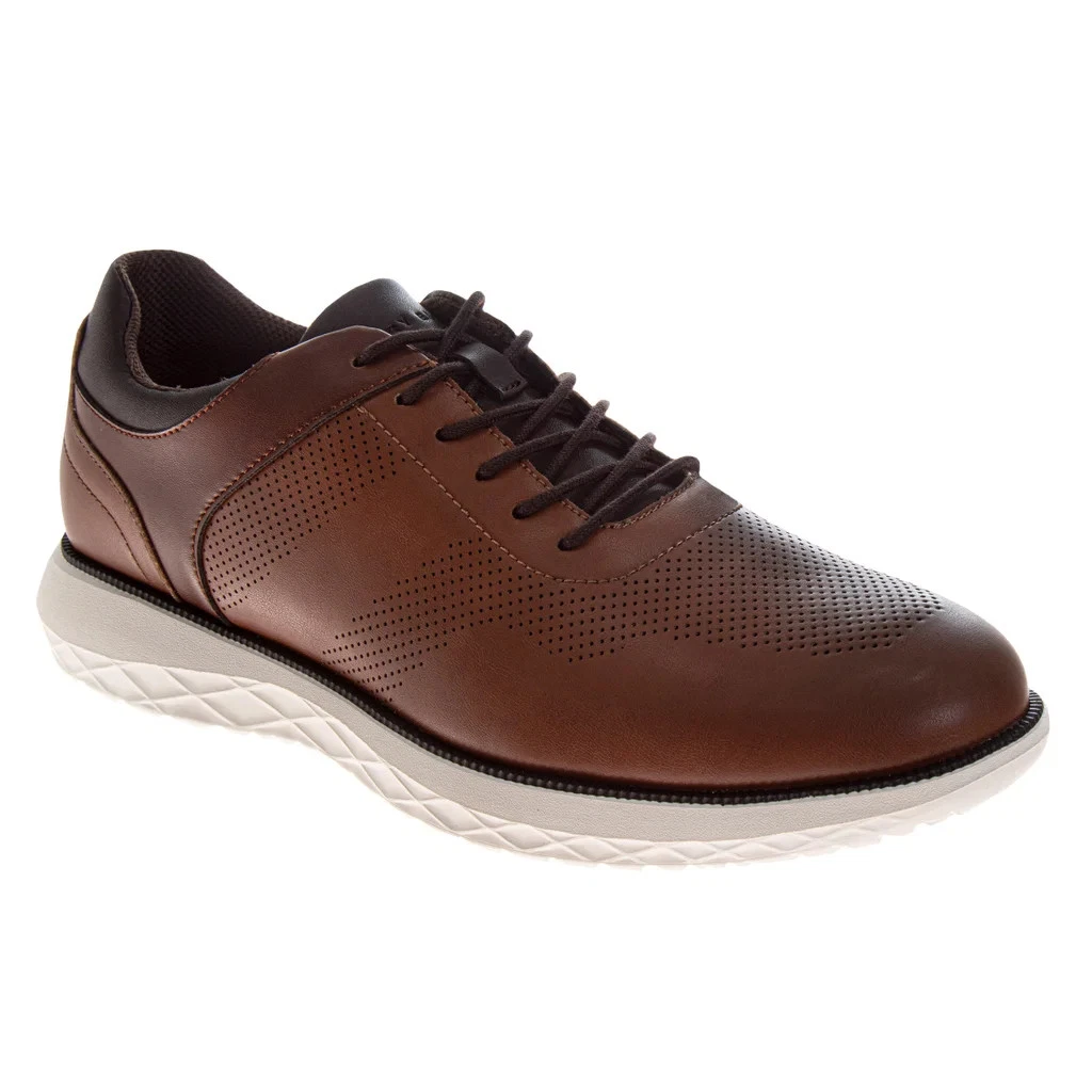 Perry Ellis Men\'s Dark Brown Lace-Up Derby Shoes Randall Dress Shoe – Perry Ellis main image 2