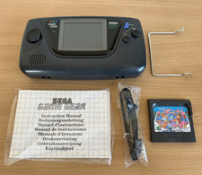 Sega Game Gear Console & Game Bundle (See Description)