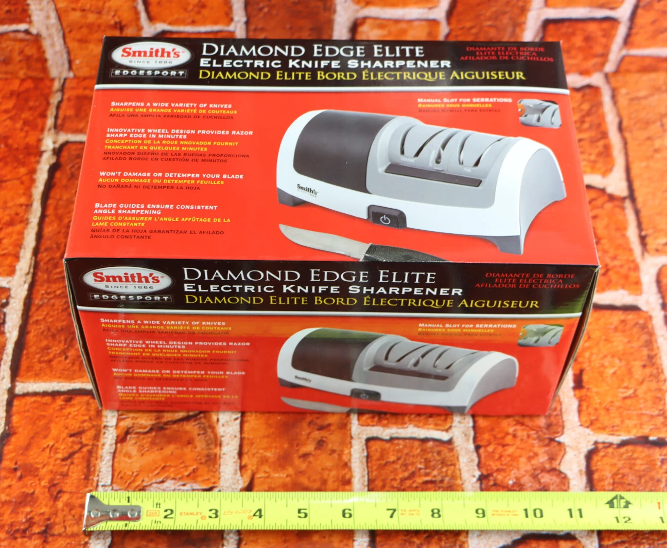 Smith's Diamond Edge Elite Electric Knife Sharpener 50377