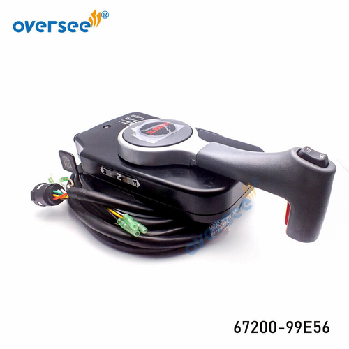 For Suzuki Outboard Side Mount Control Box 67200-99E56 OEM 67200-99E71 PUSH - 第 1/6 張圖片