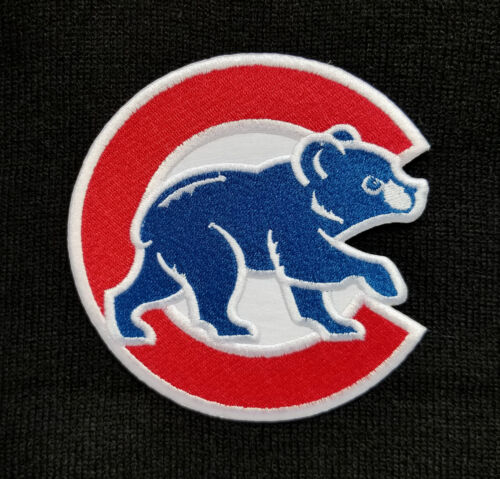 Chicago Cubs World Series MLB Baseball Ricamato Ferro su Patch Bear - Foto 2 di 2