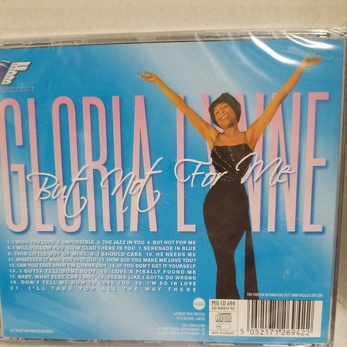 SEALED NEW CD Gloria Lynne - But Not For Me new - Imagen 2 de 3