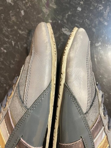 Dolce & Gabbana Grey Leather Men's Sneakers US 9 EUR 43 5368-14 - Picture 12 of 19