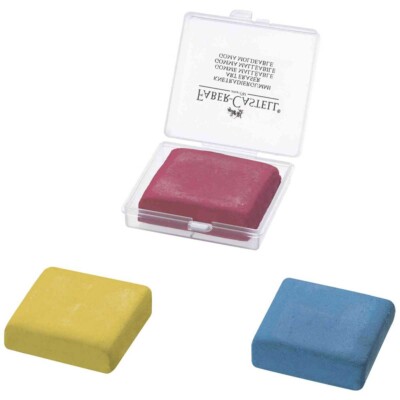 FABER CASTELL Knetradiergummi ART ERASER Klassik 3 Stück