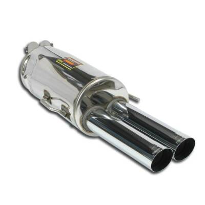 Supersprint Sportauspuff Komplettanlage ab Kat. BMW 7er E32 730iL 2x76mm