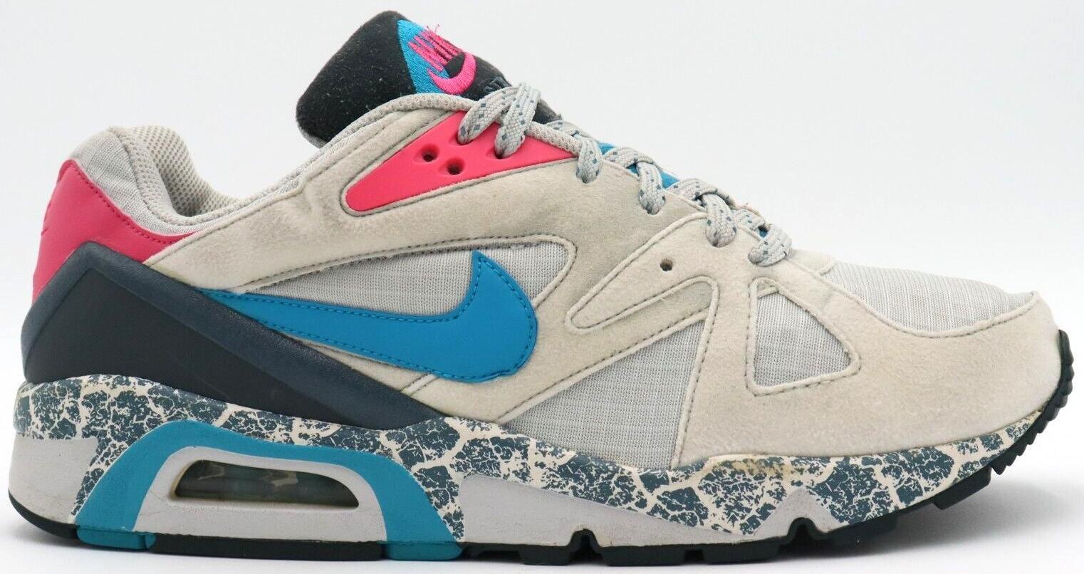 Nike Air Structure Triax 91 Shoes Mens Size 8.5 Gray Blue 318088-042 Sneaker Size 10.5- Nike Air Structure Triax 91 Black Smoke Gray 2021  main image 2
