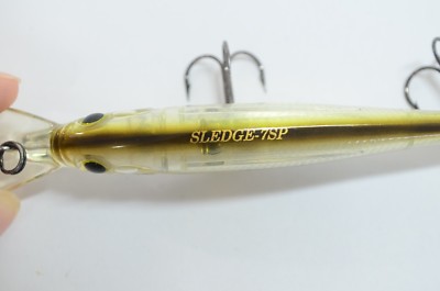 Leurre De Pêche EVERGREEN SLEDGE 7F #AP26 - 9,7g 80mm - Japon - Sans Hameçon