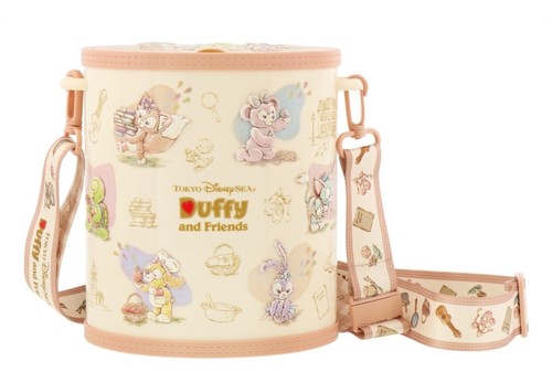 Tokyo Disney Sea Resort Limited Popcorn Bucket Duffy and Friends 2024 Japan New - Picture 4 of 4
