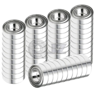 50x SS604-ZZ Ball Bearing 12mm x 4mm x 4mm Stainless Steel Premium QJZ NEW 2Z