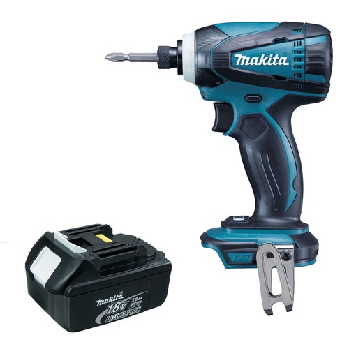 MAKITA 18V LXT DTD146 DTD146Z IMPACT DRIVER AND BL1830 BATTERY DTD152Z - Picture 1 of 1