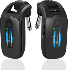 Wireless Guitar System 2.4GHZ Rechargeable Digital Wireless Guitar Transmitter