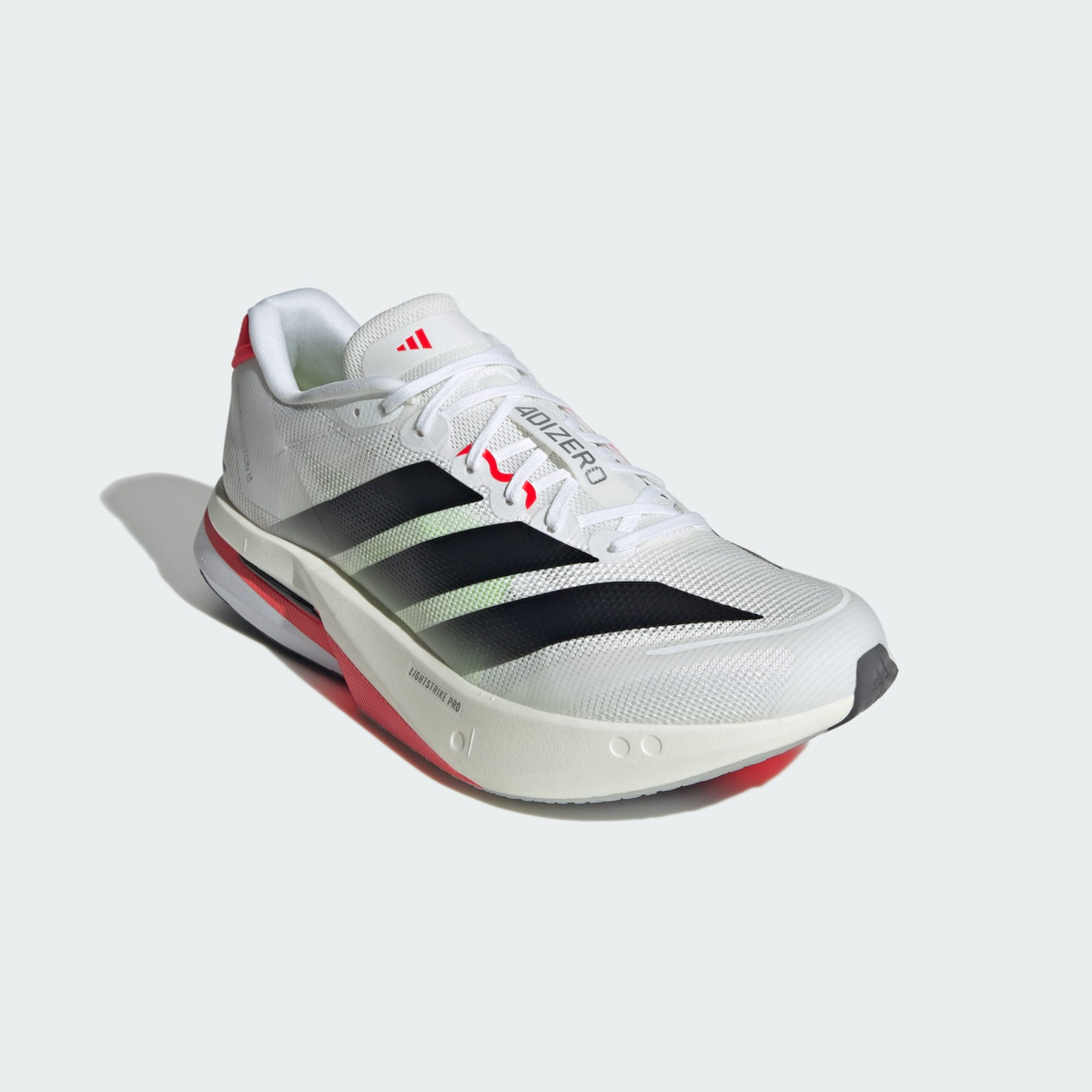 adidas Adizero Boston 13 Cloud White Core Black JS4932 Men's