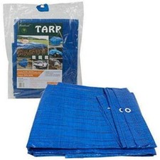 New 16 ft X 12 ft Waterproof Multi Purpose Tarp Poly Cover for Car Camping Beach