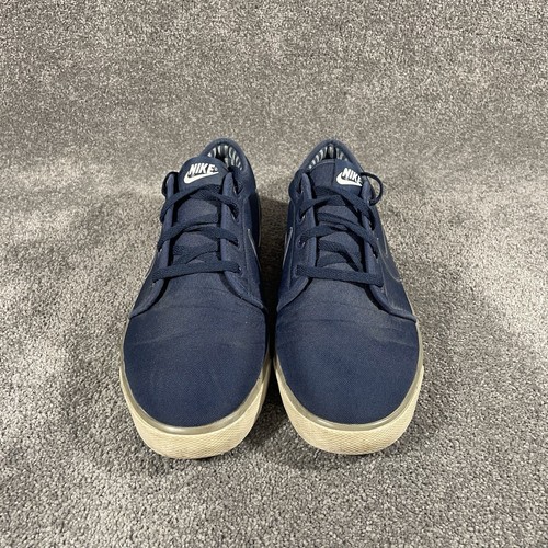 Nike Coast Classic 443687-402 Men’s Size 13 Navy Canvas Casual Walking Shoes - Picture 3 of 11