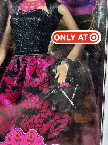 2014 NRFB BARBIE HAPPY HALLOWEEN WITH BAT PURSE #CCJ16 TARGET EXCLUSIVE - Picture 3 of 8