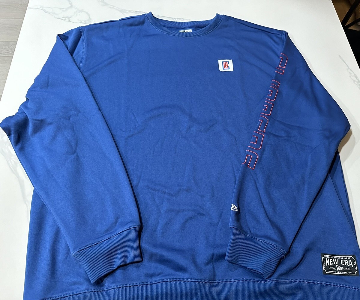 スウェット・トレーナー [[XLARGE x New Era x NBA]Clippers Logo Crewneck Sweat Los Angeles Clippers Men's New Era Men's Pullover (XL