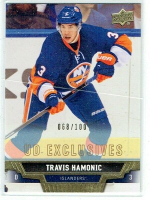 13-14 UD Upper Deck Series Two  Travis Hamonic  /100  Exclusives