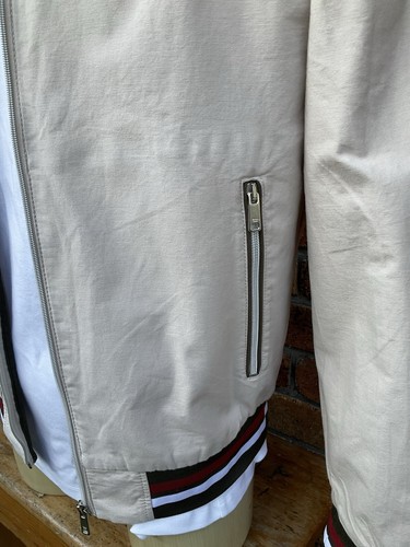 ZARA Mens Cotton Windcheater Jacket # Sz: M-L. Made In Türkiye 🇹🇷 - Picture 8 of 19