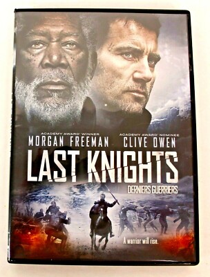 Last Knights DVD 2015 Bilingual Version Morgan Freeman Clive Owen Disc Like New
