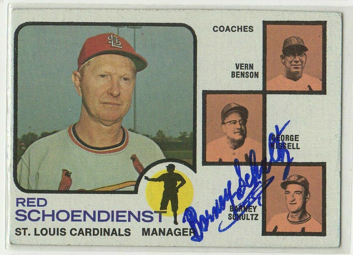 YOU PICK - St Louis Cardinals Q-Z SIGNED AUTOGRAPH AUTO VINTAGE