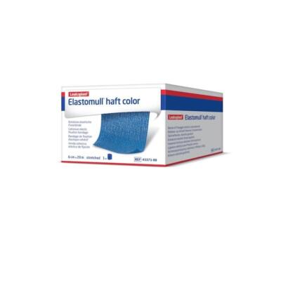 Elastomul l haft color Fixierbinde 4 m x 6 cm blau