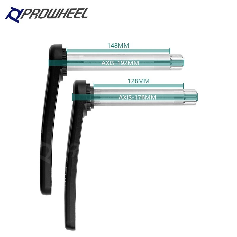 Snow Bike Fatbike Crankset 176/192 Mm Crank Arm with Bottom Bracket - Image 2 of 4