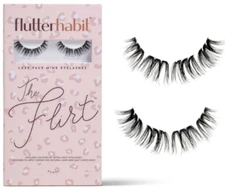 Flutter Habit The Flirt Luxe Mink Eyelashes 6 Pairs Ultra-Light Flutterhabit