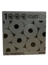 TP Hoarding Toilet Paper Puzzle 1000 Piece Jigsaw Puzzle FUNWARES 2020 NEW!