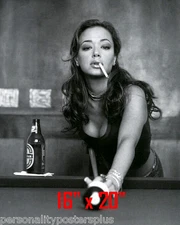 Leah Remini ~Shooting Pool~Playing Pool~ Billiards~8" x 10"~Poster~ Photo
