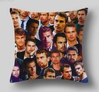 Theo James Pillow Birthday Gift Divergent Christmas Decorations Xmas Decors Home