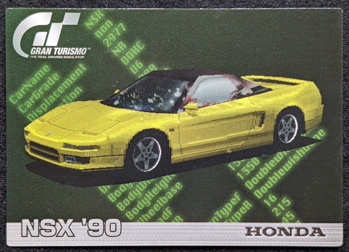 NSX '90 HONDA GRAN TURISMO 1997 No.086 Japanese Game TCG | eBay