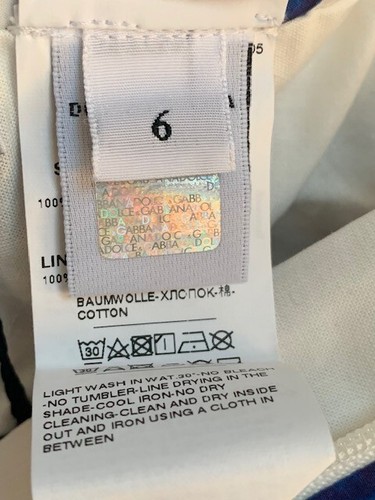 Dolce&Gabbana Girls Kids New Majolica-Print Poplin Skirt, Size 6, with Tags - Picture 7 of 8