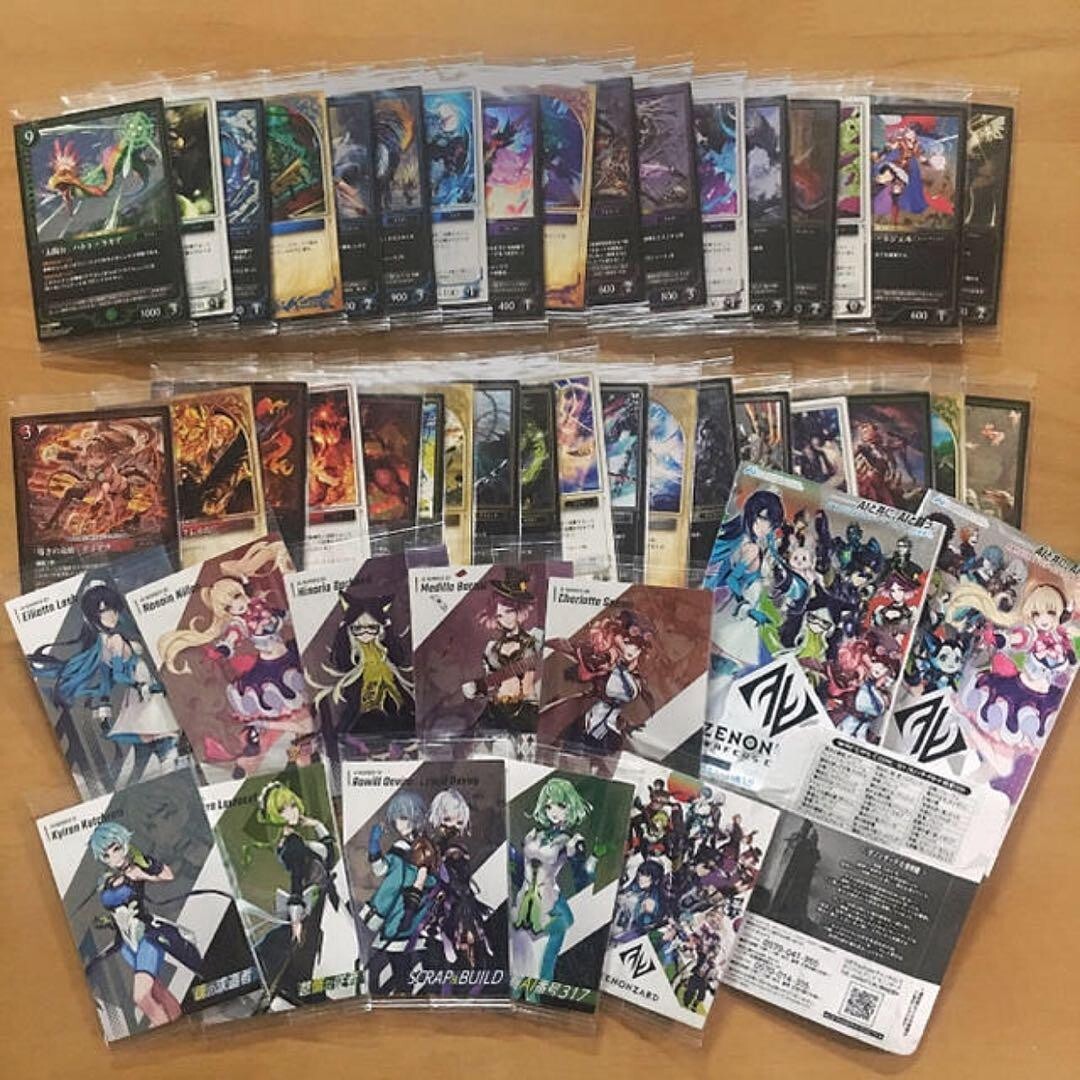 ZENONZARD CODE:1 Trading Card Game TCG Card Complete 45 Set