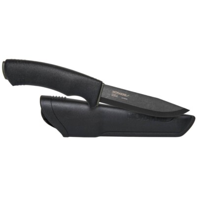Morakniv Bushcraft Black Blade Messer - Carbon Steel Outdoor