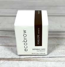 Eco Brown Defining Eyebrow Wax Penelope Brunette Brown .08oz