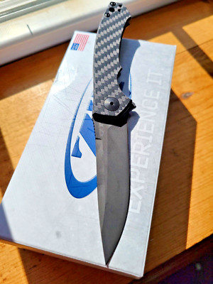 Zero Tolerance Sinkevich KVT Folding 3.25'' S35VN Steel Blade Carbon Fiber Handle