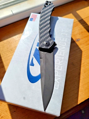 Zero Tolerance Sinkevich KVT Folding 3.25" S35VN Steel Blade Carbon Fiber Handle