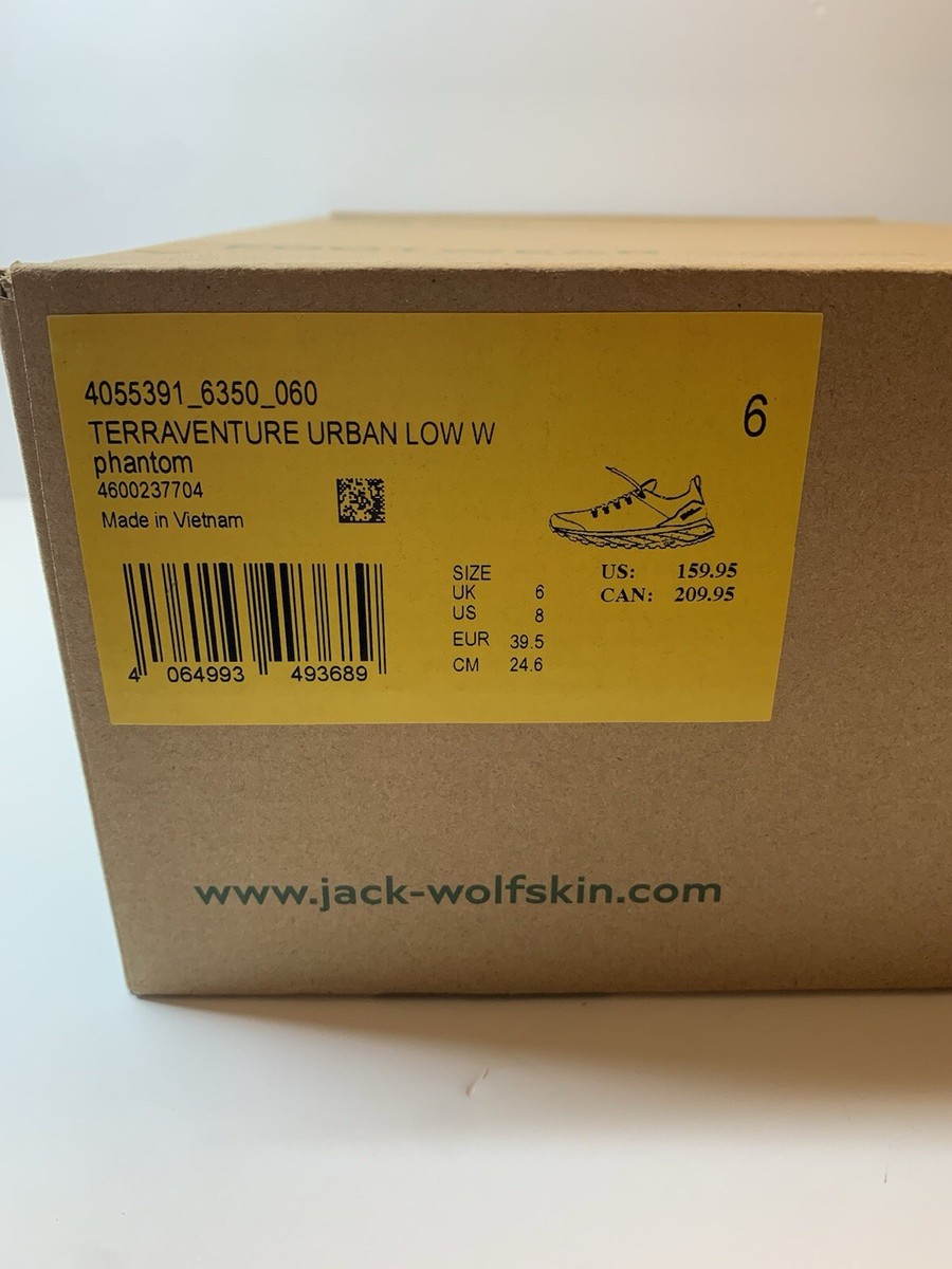 IT-JACK ウッドアユ Jack Wolfskin Terraventure Urban Low W Wanderschuhe Hiking Shoes