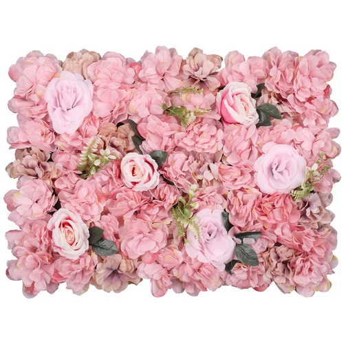 Artificial Flower Wall Panels for Wedding Backdrops and Home Interior Decoration - Picture 202 of 286