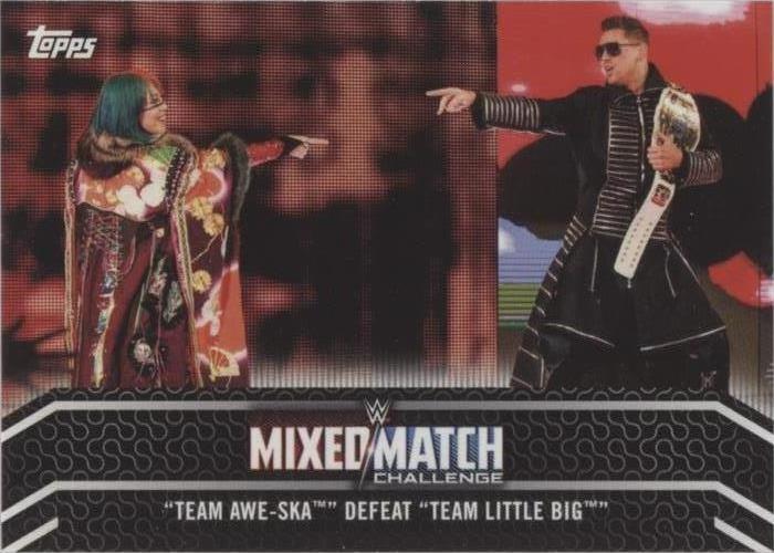 2018 Topps WWE Women's Division - Asuka The Miz #MM-22 - 1 of 1