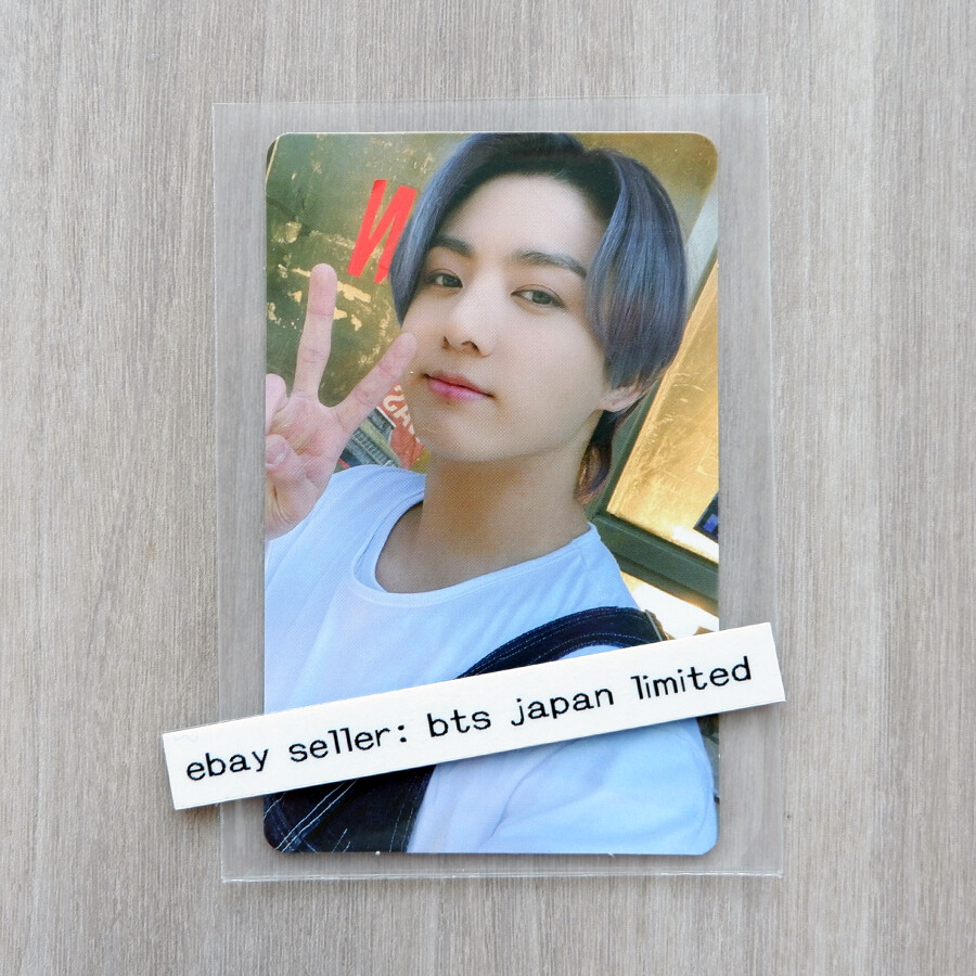 BTS butter バター　トレカ　weverse フィルム　特典　グク BTS JUNGKOOK JK Butter Weverse Official Photocard PC Photo