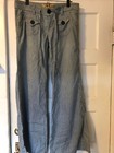 Very Cute Dittos Pants Low Rise Sailor Blue & White Stripes 29 100% Cotton — photo 8