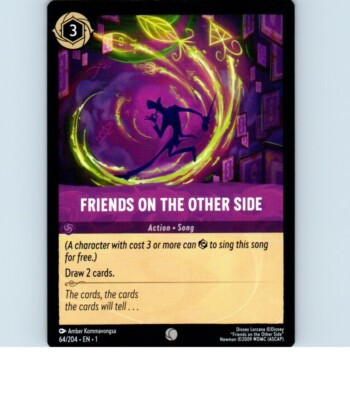 Fiends on the other side 64/204 Disney Lorcana Card Single | eBay