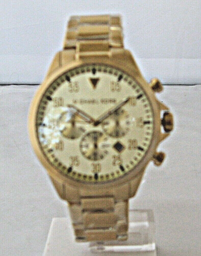 Michael Kors Gage Gold Men's Watch - MK8491 for sale online Michael Kors Gage Gold Men's Watch - MK8491 for sale online