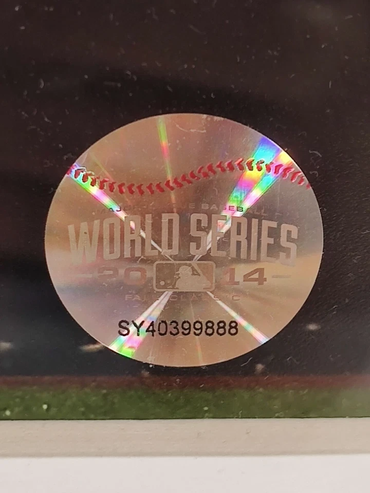 Autographed 2014 Lorenzo Cain World Series Framed Picture - Image 4 of 4