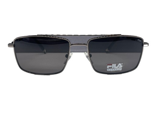 NWT Fila SF9482-0TOR Rectangle 53mm Sunglasses Fila Men main image 4