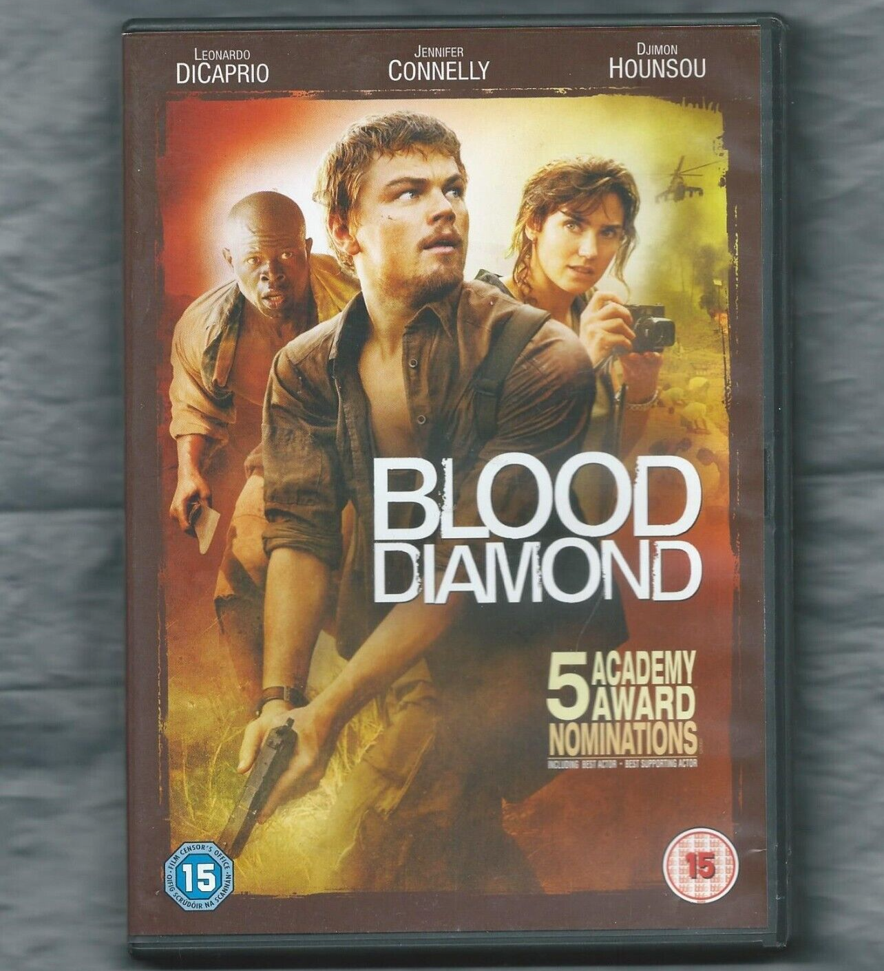 Blood Diamond DVD 2006 Film Rated 15 Drama Thriller Adventure 137 Minutes Used